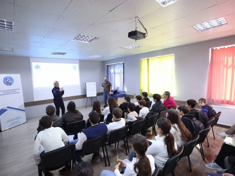 საქართველოს საჯარო სკოლებში ფსიქოაქტიური ნივთიერებების ავადმოხმარების პრევენციის  კამპანია - „მე მომავალში“ გრძელდება