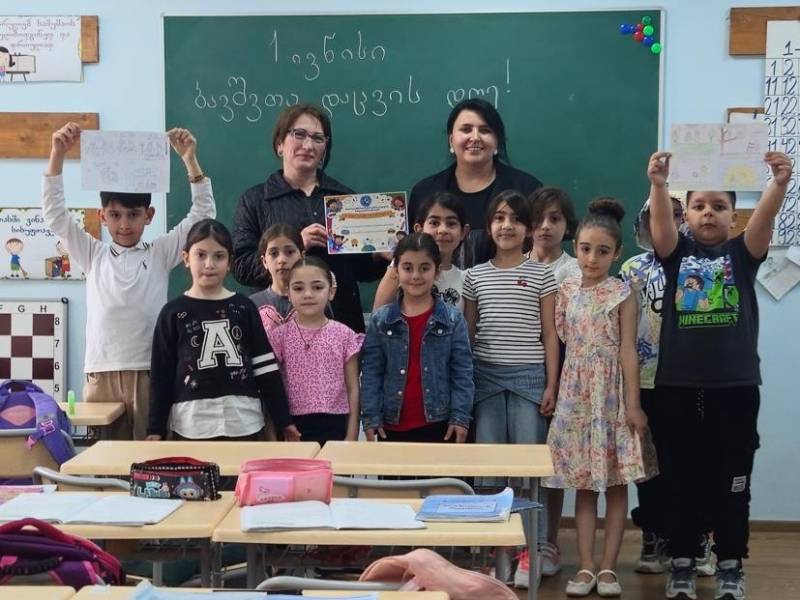 ბავშვთა დაცვის საერთაშორისო დღე სკოლებში საინფორმაციო-საგანმანათლებლო ღონისძიებებით აღინიშნება