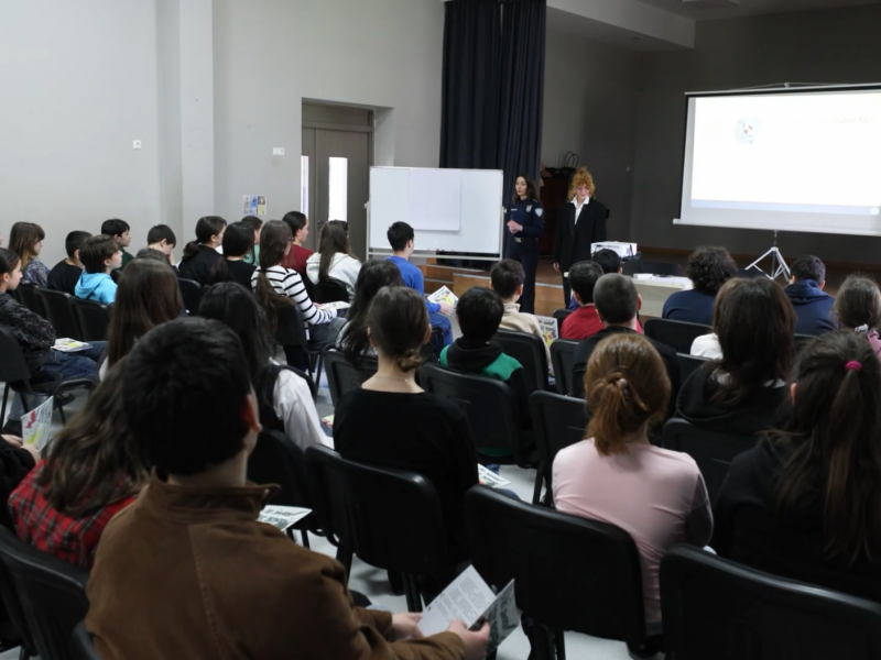 ფსიქოაქტიური ნივთიერებების ავადმოხმარების პრევენციის კამპანიის „მე მომავალში“ საინფორმაციო შეხვედრები დასრულდა