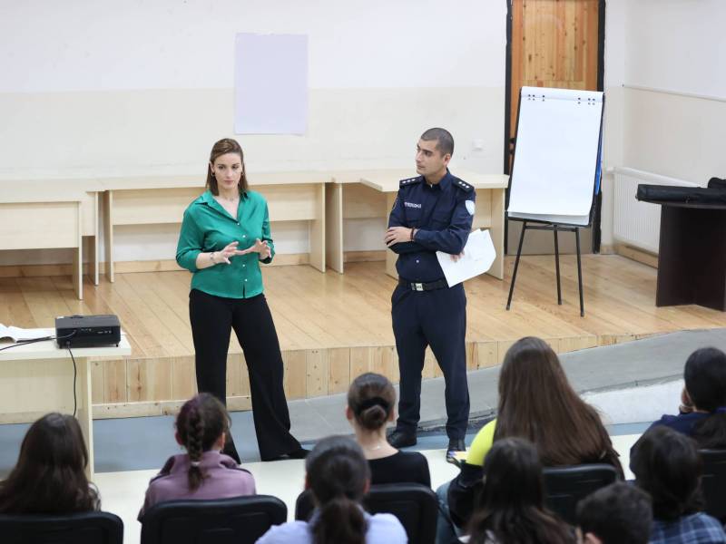 ფსიქოაქტიური ნივთიერებების ავადმოხმარების პრევენციის კამპანიის „მე მომავალში“ ფარგლებში საინფორმაციო შეხვედრები დასრულდა